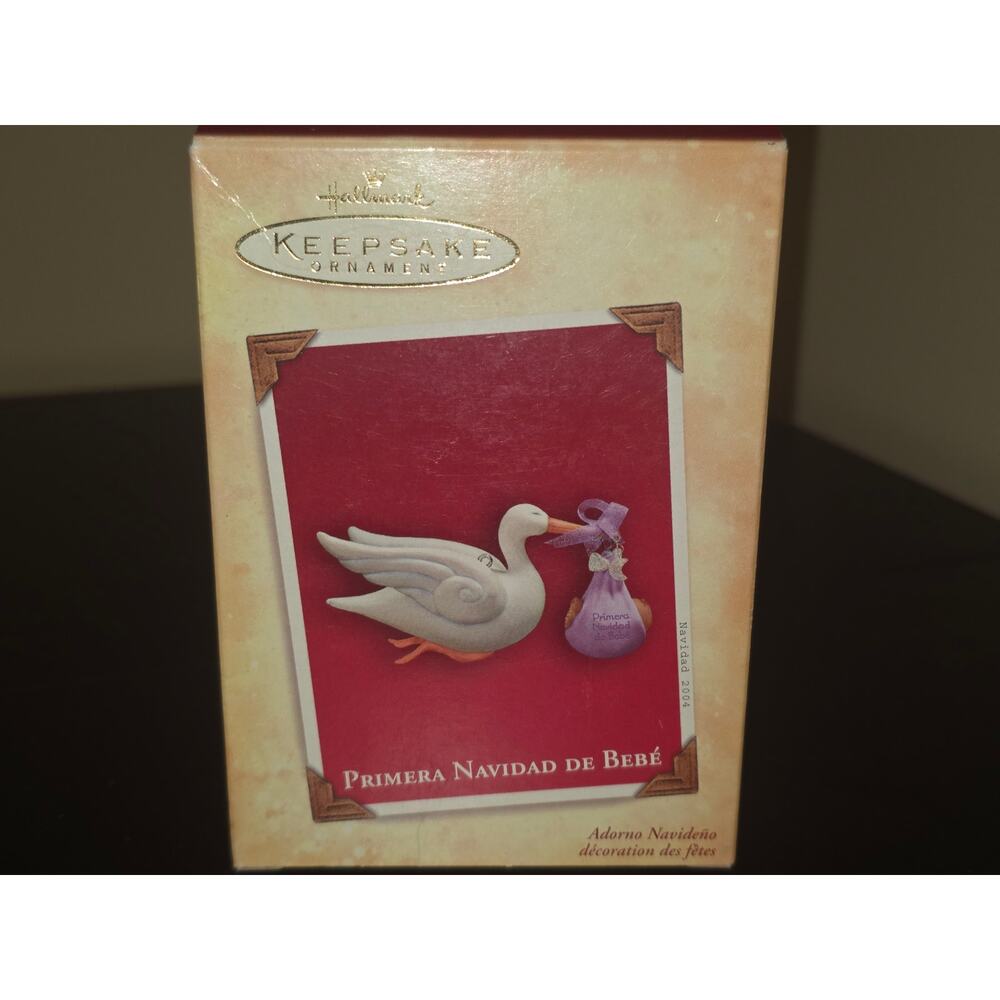 HALLMARK 2005‎ PRIMERA NAVIDAD DE BEBE CHRISTMAS (BABY'S 1ST CHRISTMAS) ORNAMENT